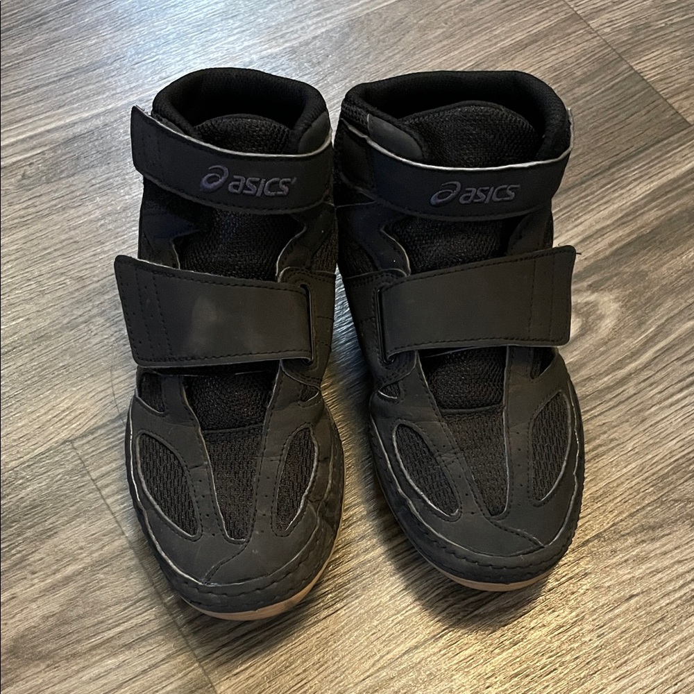 ASICS Black Velcro High-Tops